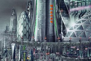 Cloud Atlas : Une ville du futur très design 